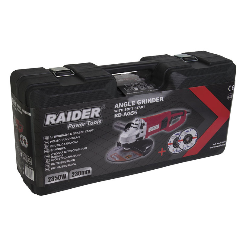 *RAIDER ЪГЛ.RD-AG55 2350W 230MM *RAIDER ЪГЛ.RD-AG55 2350W 230MM