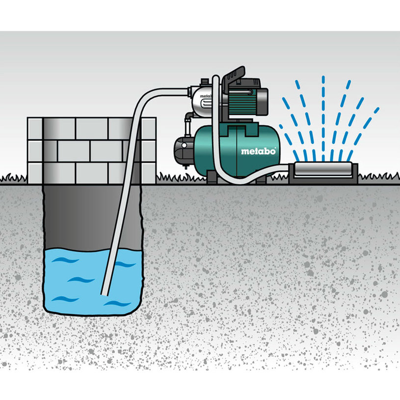 METABO Хидрофорна HWW 4500/25 Inox 1300W METABO Хидрофорна HWW 4500/25 Inox 1300W