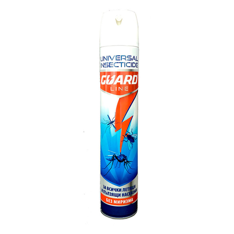GUARD LINE УНИВ ИНСЕКТИЦИД NO SMEL 400МЛ GUARD LINE УНИВ ИНСЕКТИЦИД NO SMEL 400МЛ