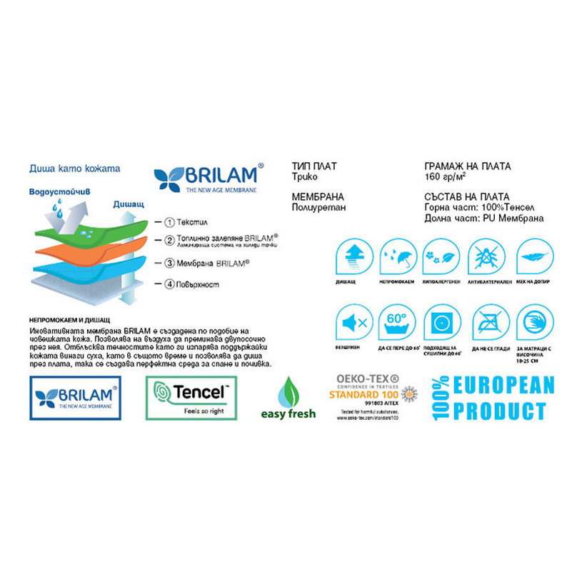 ПРОТЕКТОР JERSEY 160Х200 ПРОТЕКТОР JERSEY 160Х200