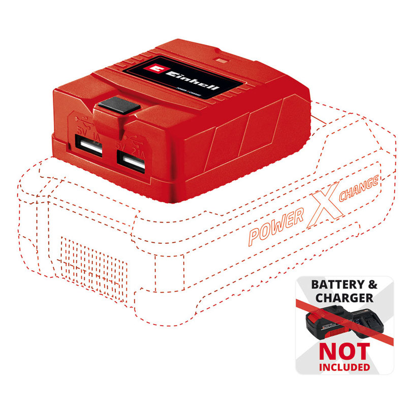 EINHELL USB приставка за батерия PXC EINHELL USB приставка за батерия PXC