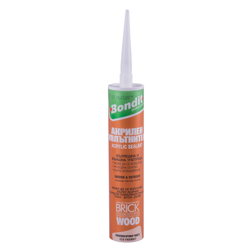 BONDIT АКРИЛЕН УПЛЪТНИТЕЛ БЯЛ 500GR BONDIT АКРИЛЕН УПЛЪТНИТЕЛ БЯЛ 500GR