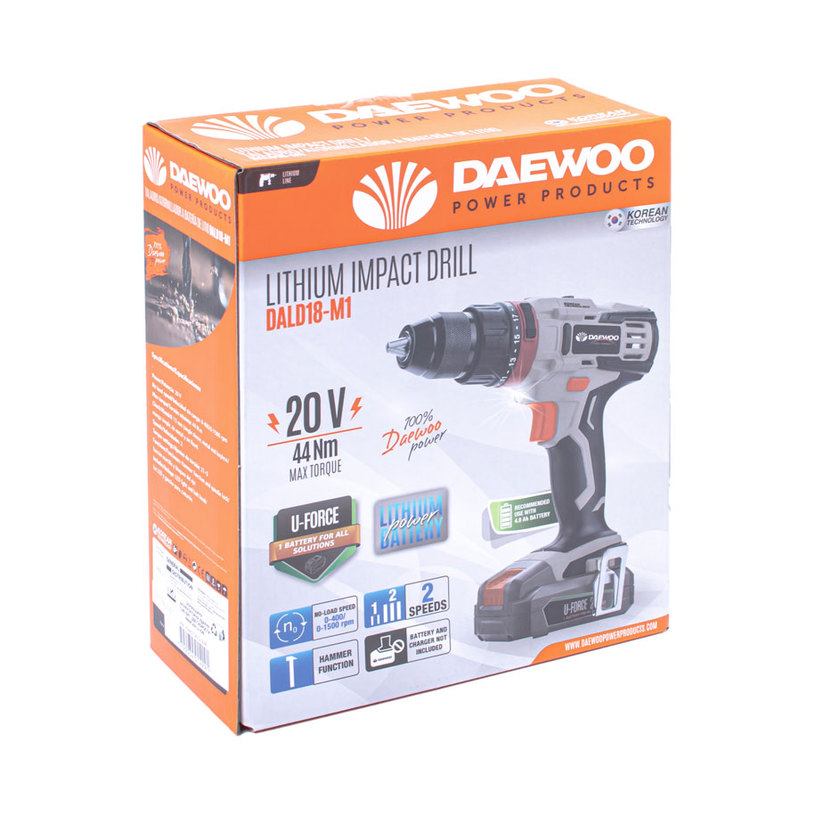 *DAEWOO АК.УД.БОРМ. 20V UNI-BAT 44NMSOLO *DAEWOO АК.УД.БОРМ. 20V UNI-BAT 44NMSOLO