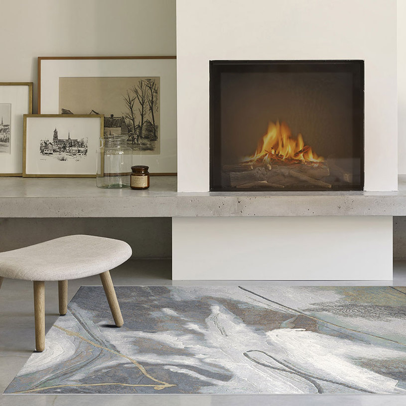 КИЛИМ ARGENTUM АКВАРЕЛ СИНЬО 133Х195 КИЛИМ ARGENTUM АКВАРЕЛ СИНЬО 133Х195