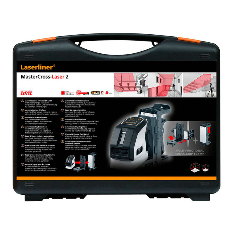 LL ЛАЗЕРЕН НИВЕЛИР MASTERCROSS-LASER 2 LL ЛАЗЕРЕН НИВЕЛИР MASTERCROSS-LASER 2