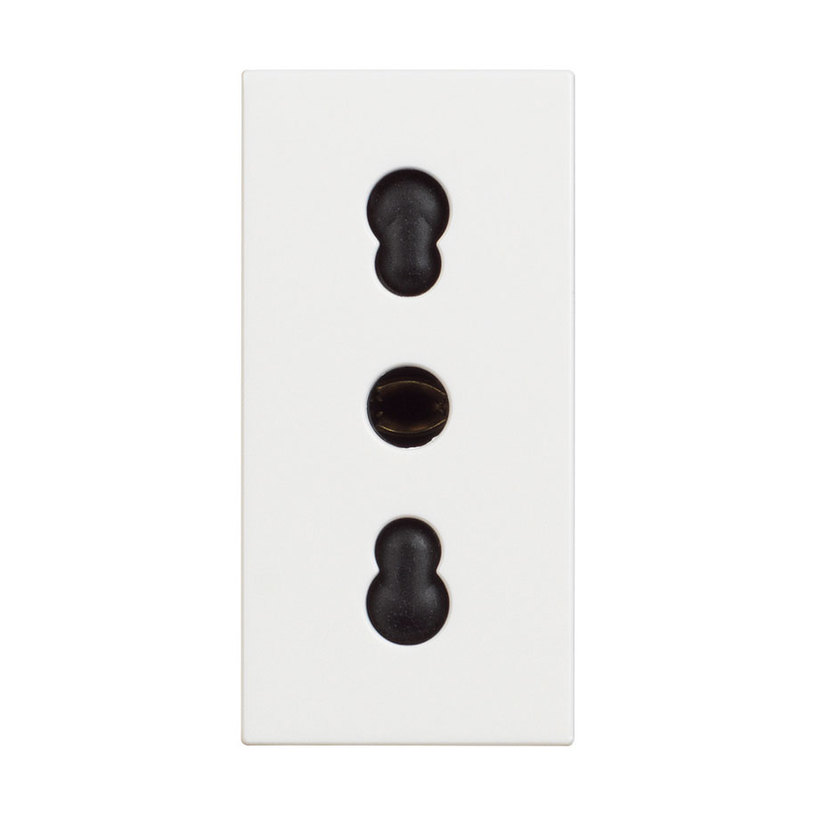 КОНТАКТ ИТАЛ. СТАНД. 2Р+Е БЯЛ CLASSIA КОНТАКТ ИТАЛ. СТАНД. 2Р+Е БЯЛ CLASSIA