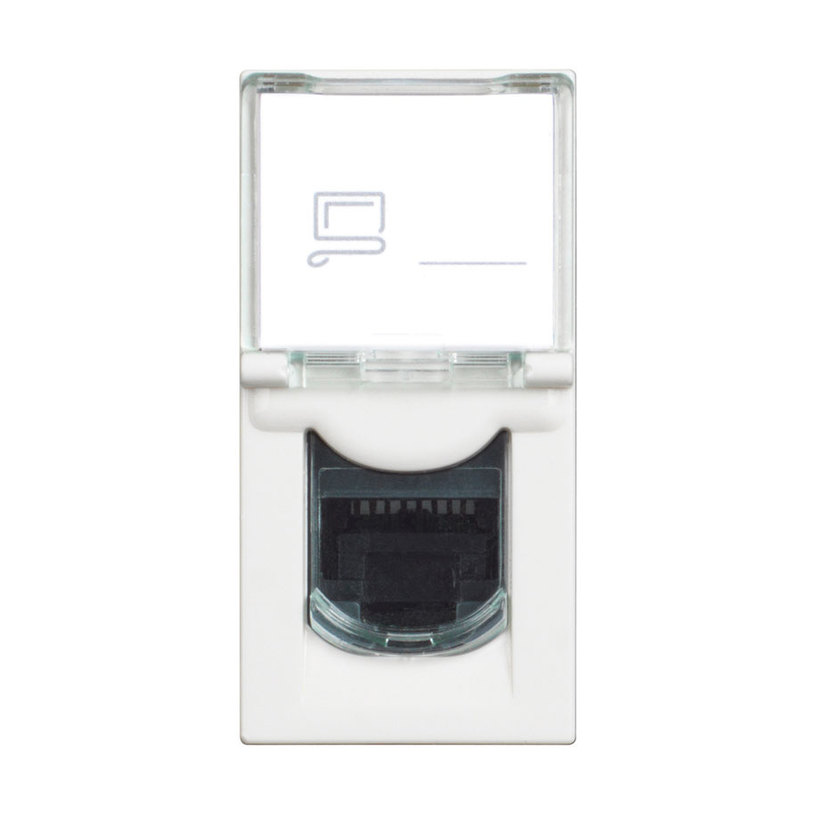 RJ45 UTP CAT 5E 1 МОД. БЯЛ CLASSIA RJ45 UTP CAT 5E 1 МОД. БЯЛ CLASSIA