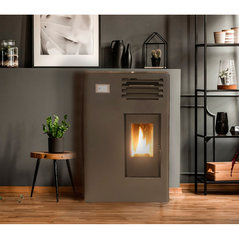 ПЕЛЕТНА КАМИНА VERSO VPBS7 GREY ПЕЛЕТНА КАМИНА VERSO VPBS7 GREY