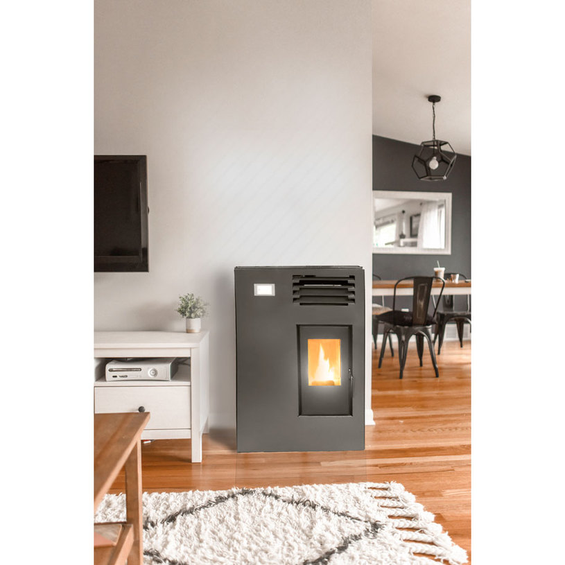 ПЕЛЕТНА КАМИНА VERSO VPBS7 GREY ПЕЛЕТНА КАМИНА VERSO VPBS7 GREY