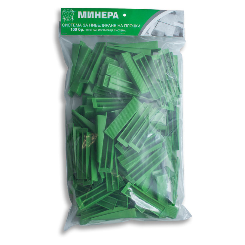 КЛИН ЗА НИВЕЛИРАНЕ НА ПЛОЧКИ, 100 БР КЛИН ЗА НИВЕЛИРАНЕ НА ПЛОЧКИ, 100 БР