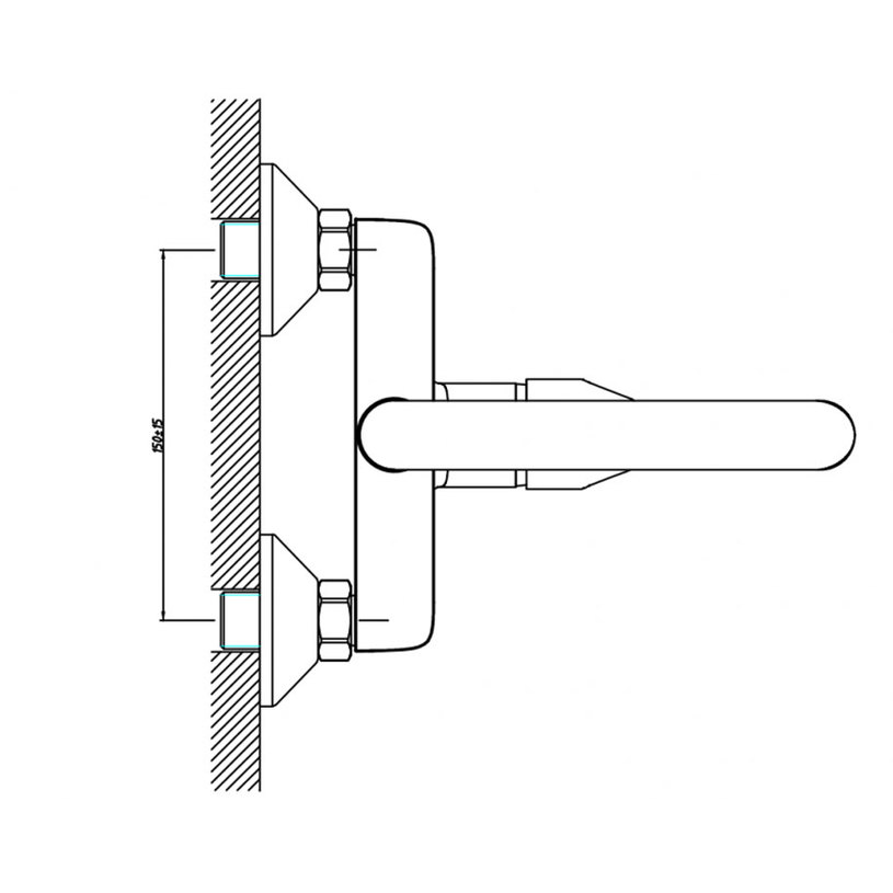 &5108152 СМЕСИТЕЛ ЛИННИ СТЕНЕН U ЛЕБЕДКА &5108152 СМЕСИТЕЛ ЛИННИ СТЕНЕН U ЛЕБЕДКА