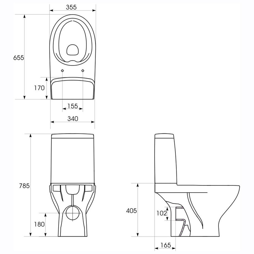 МОНОБЛОК MODUO SLIM SC K116-001^^ МОНОБЛОК MODUO SLIM SC K116-001^^