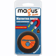 МАГНИТНА САМОЗАЛЕПВАЩА ЛЕНТА 1 M Х 20 MM Х 1.5 MM MAGUS МАГНИТНА САМОЗАЛЕПВАЩА ЛЕНТА 1 M Х 20 MM Х 1.5 MM MAGUS