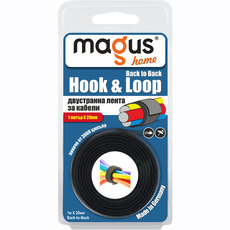 ВЕЛКРО ЛЕНТА ЧЕРНА BACK-TO-BACK 1 M Х 20 MM MAGUS ВЕЛКРО ЛЕНТА ЧЕРНА BACK-TO-BACK 1 M Х 20 MM MAGUS