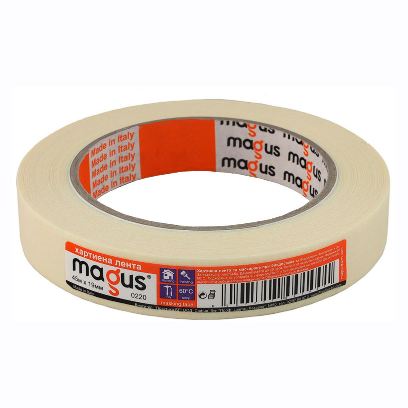 MAGUS ЛЕНТА ЗА БОЯДИСВАНЕ 45m/19 mm 60 C MAGUS ЛЕНТА ЗА БОЯДИСВАНЕ 45m/19 mm 60 C