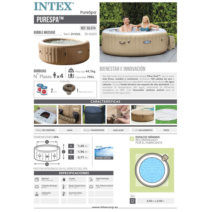 СПА ДЖАКУЗИ 236Х71cm 28412NP СПА ДЖАКУЗИ 236Х71cm 28412NP