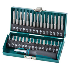 Комплект накрайници и държач за отвертка Комплект накрайници и държач за отвертка