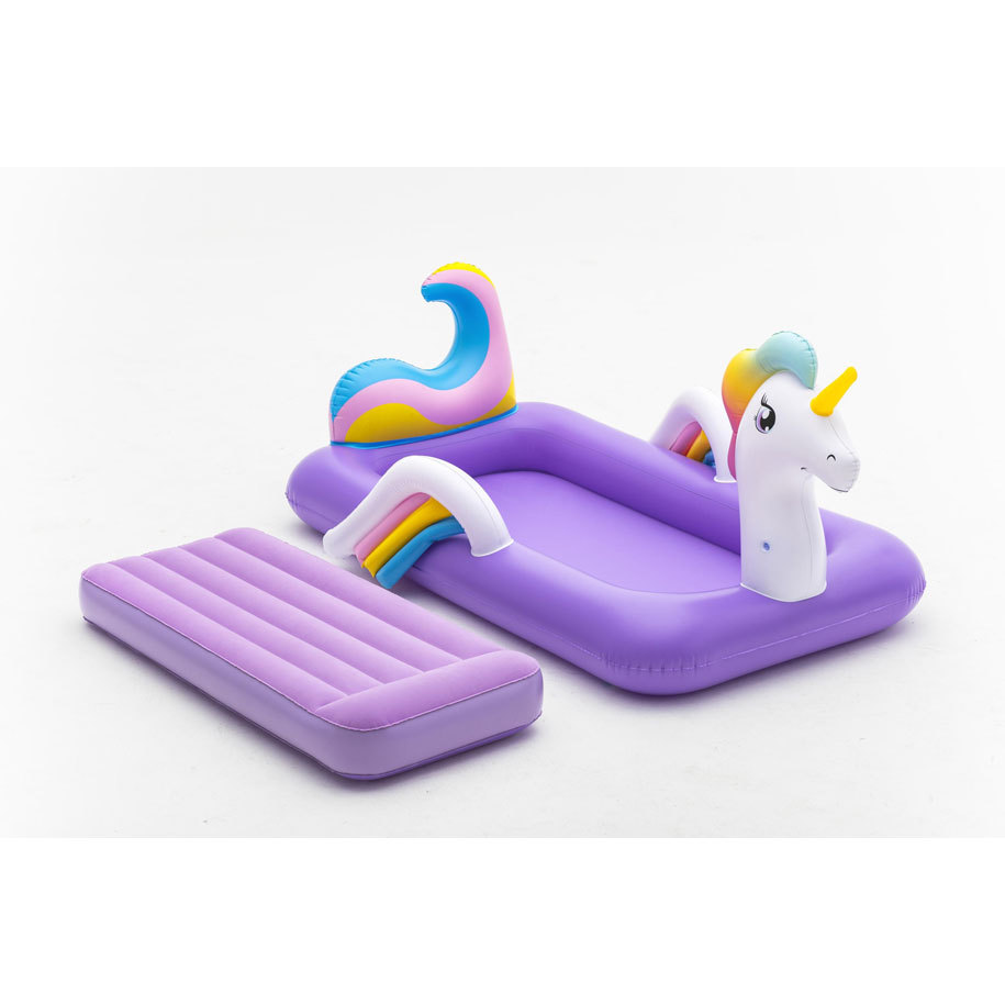 Flocked surface, comfortable even without a sheet