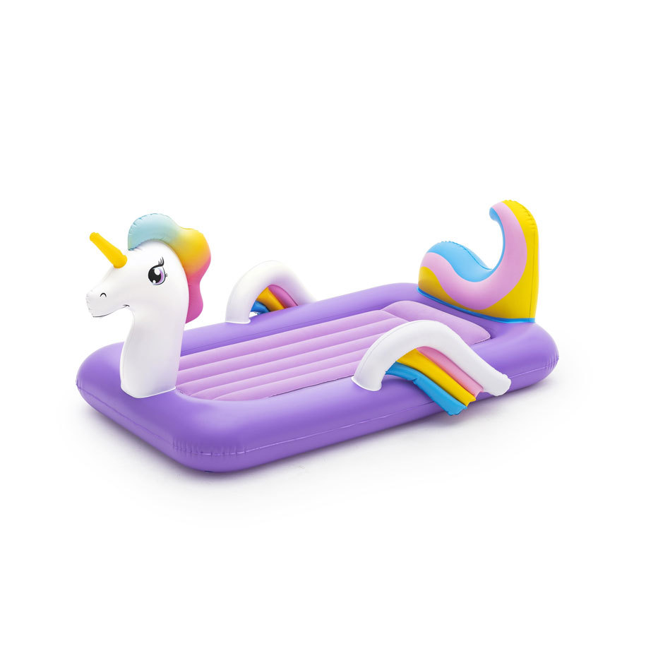 Bestway 67713 Dreamchaser Unicorn Kids Airbed, 196 x 104 x 84 cm, Purple