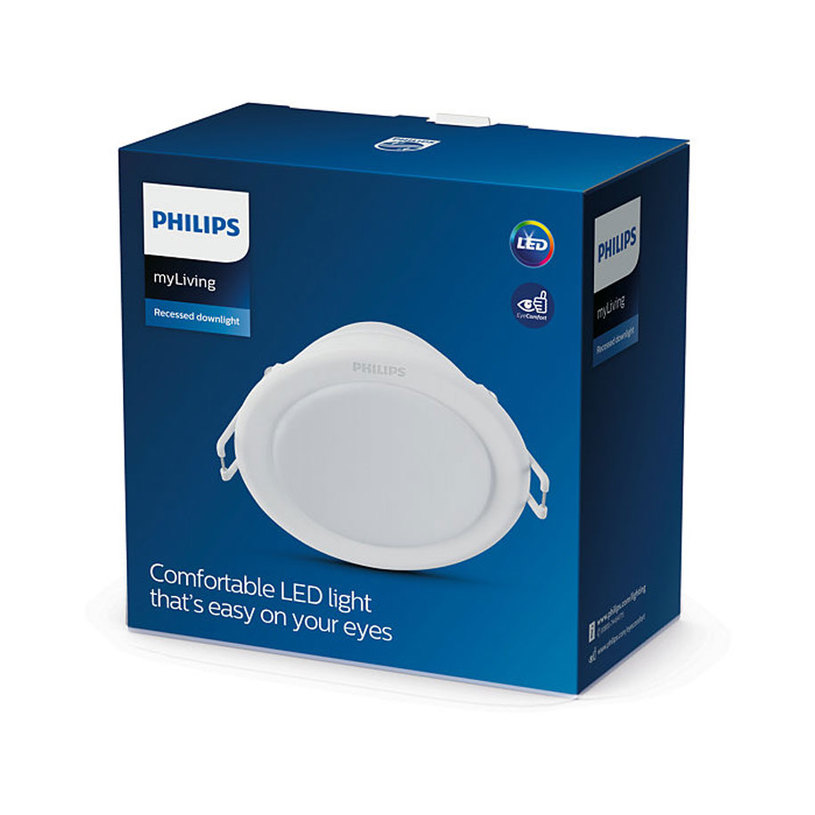 LED ПАНЕЛ КРЪГ 5.5W 550LM 4000K 9.5CM LED ПАНЕЛ КРЪГ 5.5W 550LM 4000K 9.5CM