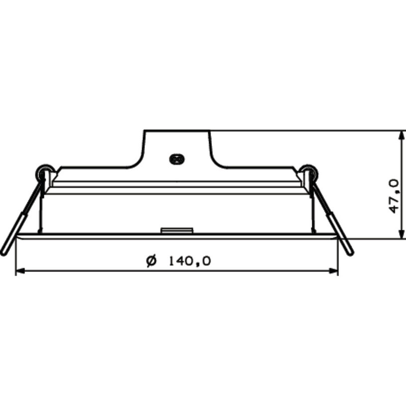 LED ПАНЕЛ КРЪГ 12.5W 1300LM 4000K 14CM LED ПАНЕЛ КРЪГ 12.5W 1300LM 4000K 14CM