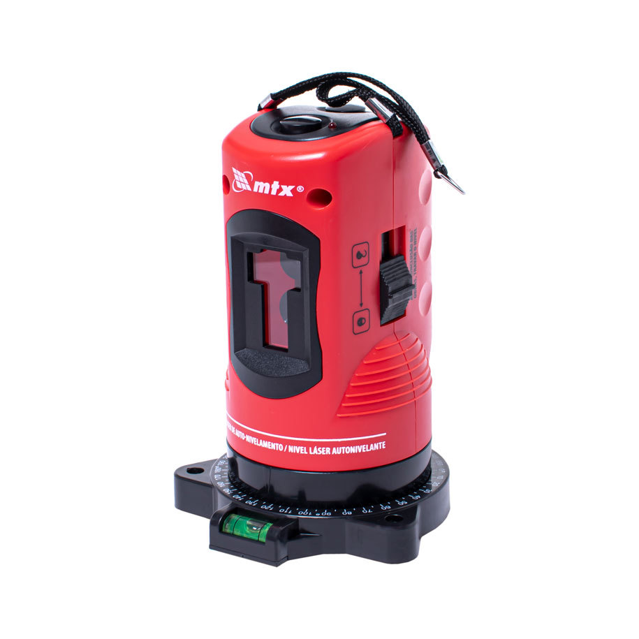 Red laser, visible up to 10 metres indoors