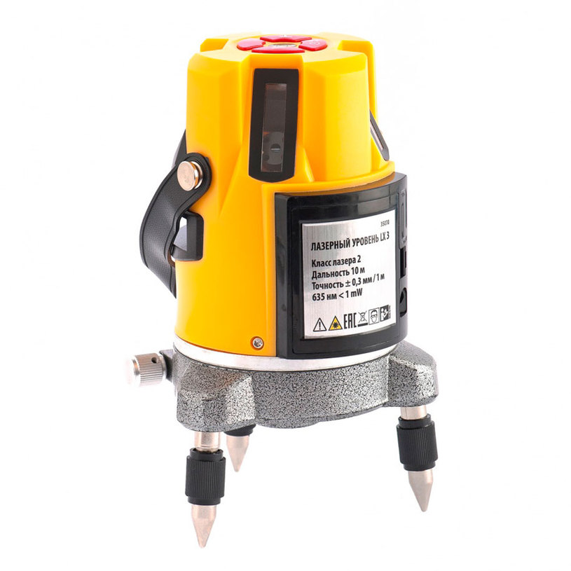 DENZEL ЛАЗЕРЕН НИВЕЛИР LX3, 10M, 4 ВЕРТ. DENZEL ЛАЗЕРЕН НИВЕЛИР LX3, 10M, 4 ВЕРТ.