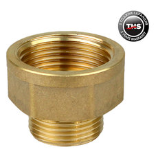 МЕСИНГ МУФА НИПЕЛ 3/4Жх1/2 М ТЕЖЪК МОДЕЛ МЕСИНГ МУФА НИПЕЛ 3/4Жх1/2 М ТЕЖЪК МОДЕЛ