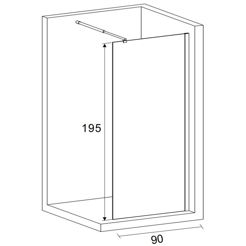 СТАЦ. ПАРАВАН ЛЕНТИ SK-S-077 90Х195 8ММ СТАЦ. ПАРАВАН ЛЕНТИ SK-S-077 90Х195 8ММ