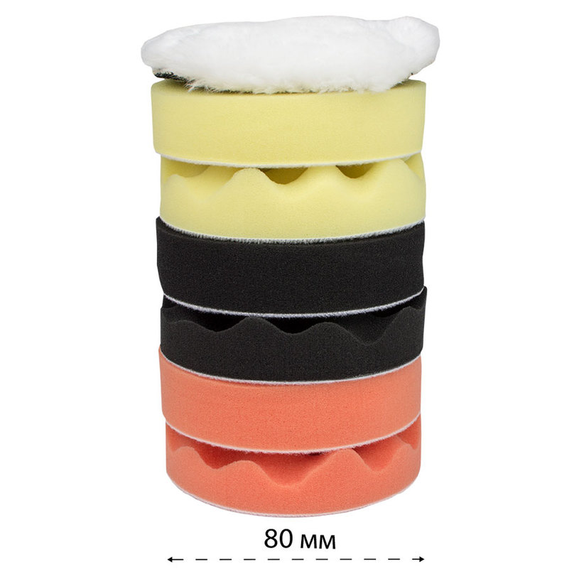 NEXTOOL К-Т ЗА ПОЛИРАНЕ 80ММ 7БР. NEXTOOL К-Т ЗА ПОЛИРАНЕ 80ММ 7БР.