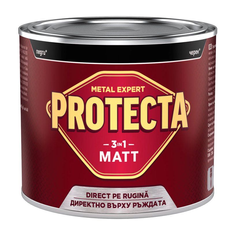 PROTECTA 3 В 1 МАТ ЧЕРЕН 500 ML PROTECTA 3 В 1 МАТ ЧЕРЕН 500 ML