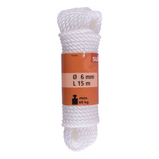 ПОЛИПРОПИЛЕНОВ ШНУР УСУКАН БЯЛ 6 MM 15M SUKI ПОЛИПРОПИЛЕНОВ ШНУР УСУКАН БЯЛ 6 MM 15M SUKI