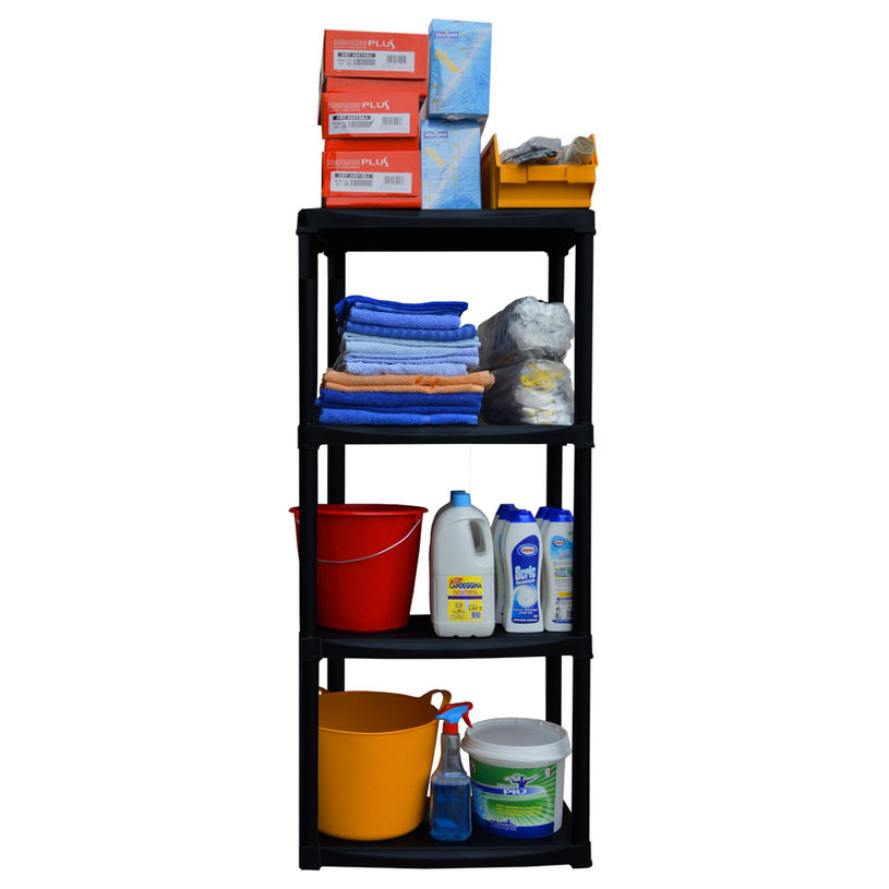 PVC СТЕЛАЖ С 4 РАФТА ARTPLAST 60X30X133 PVC СТЕЛАЖ С 4 РАФТА ARTPLAST 60X30X133
