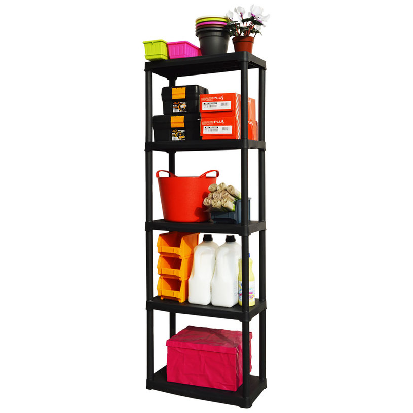 PVC СТЕЛАЖ С 5 РАФТА ARTPLAST 60X30X176 PVC СТЕЛАЖ С 5 РАФТА ARTPLAST 60X30X176