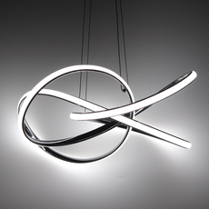 &LED ПЕНДЕЛ 45W 3420LM 4000K ХРОМ^^ &LED ПЕНДЕЛ 45W 3420LM 4000K ХРОМ^^