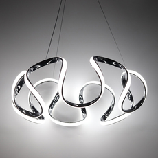 ***LED ПЕНДЕЛ 53W 4550LM 4000K ХРОМ^^ ***LED ПЕНДЕЛ 53W 4550LM 4000K ХРОМ^^