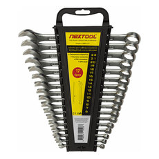 КОМПЛЕКТ ЗВЕЗДОГАЕЧНИ КЛЮЧОВЕ 6-22 ММ NEXTOOL SBG-117 КОМПЛЕКТ ЗВЕЗДОГАЕЧНИ КЛЮЧОВЕ 6-22 ММ NEXTOOL SBG-117