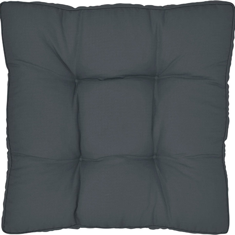 ДЕКОРАТИВНА ВЪЗГЛАВНИЦА 50Х50Х10CM Т.СИВ ДЕКОРАТИВНА ВЪЗГЛАВНИЦА 50Х50Х10CM Т.СИВ