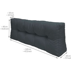 ПАЛЕТНА ВЪЗГЛАВНИЦА 120Х40Х10X20CM ITA HOME & GARDEN ЛУКС ПАЛЕТНА ВЪЗГЛАВНИЦА 120Х40Х10X20CM ITA HOME & GARDEN ЛУКС