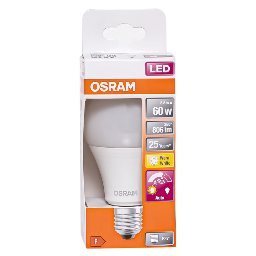 LED КРУШКА SENSOR E27 9W 27K OSRAM LED КРУШКА SENSOR E27 9W 27K OSRAM