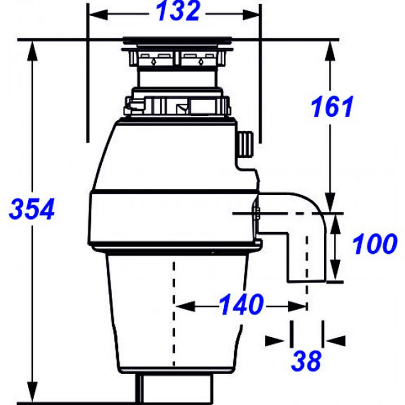 КУХНЕНСКА МЕЛНИЦА ЗА ОТПАДЪЦИ ICD 37 КУХНЕНСКА МЕЛНИЦА ЗА ОТПАДЪЦИ ICD 37