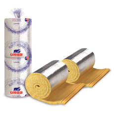 СТЪКЛЕНО МИНЕРАЛНА ВАТА С ФОЛИО URSA LAMELLA СТЪКЛЕНО МИНЕРАЛНА ВАТА С ФОЛИО URSA LAMELLA