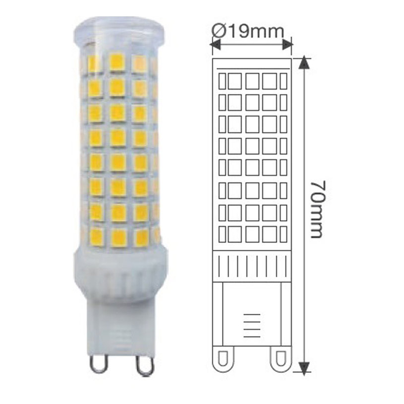 LED КРУШКА G9 8W 4000K 960LM VITO LED КРУШКА G9 8W 4000K 960LM VITO