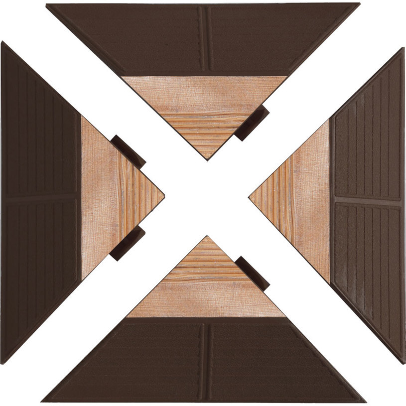 Завършв елем декинг плочка 10x19.5x6.5cm Завършв елем декинг плочка 10x19.5x6.5cm