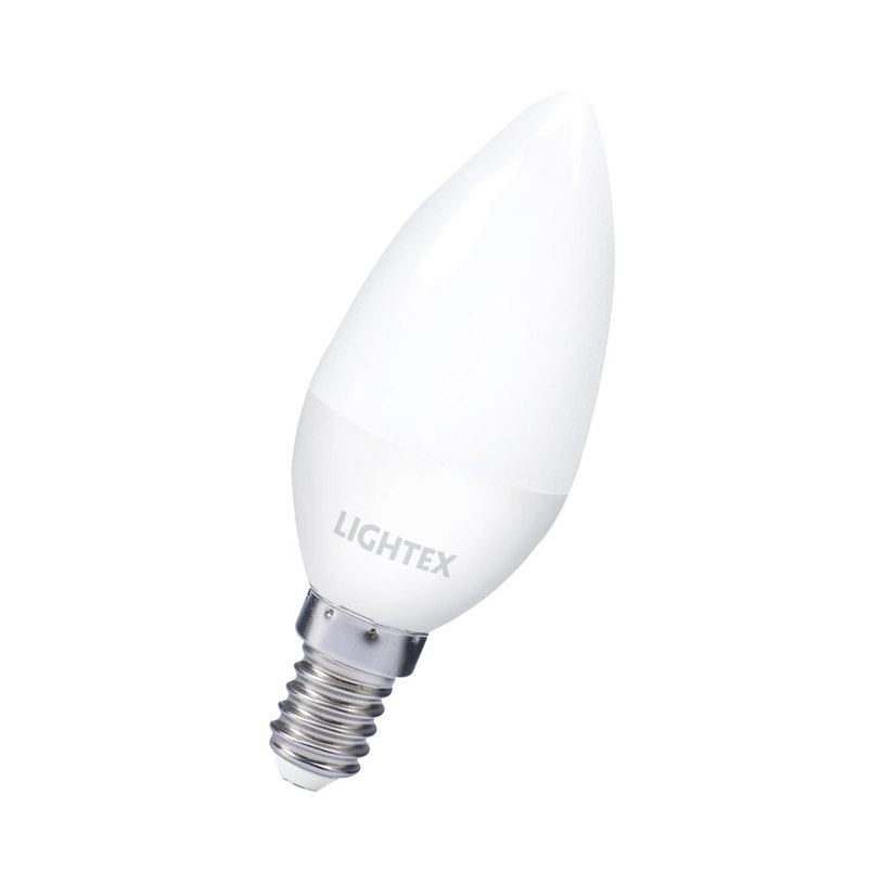 LED КР E14 7W 3K 600LM СВЕЩ LIGHTEX LED КР E14 7W 3K 600LM СВЕЩ LIGHTEX