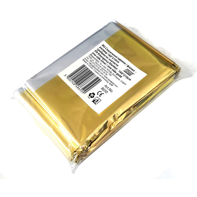 СПАСИТЕЛНО ОДЕЯЛО 160X210 CM СПАСИТЕЛНО ОДЕЯЛО 160X210 CM