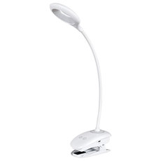 LED НАСТОЛНА ЛАМПА HARRIS 4W БЯЛО ЩИПКА LED НАСТОЛНА ЛАМПА HARRIS 4W БЯЛО ЩИПКА