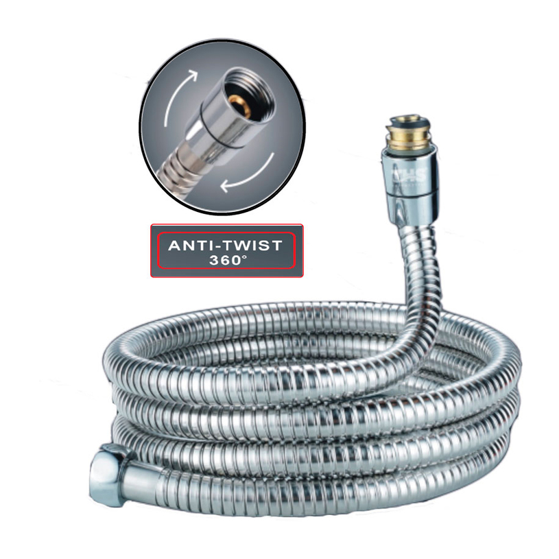 ШЛАУХ ANTI-TWIST SILVER 1/2" 175-220СМ ШЛАУХ ANTI-TWIST SILVER 1/2" 175-220СМ