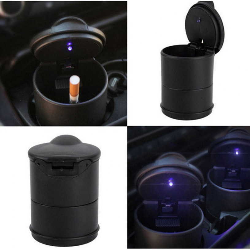 ПЕПЕЛНИК ЗА КОЛА С LED ОСВ. ПЕПЕЛНИК ЗА КОЛА С LED ОСВ.
