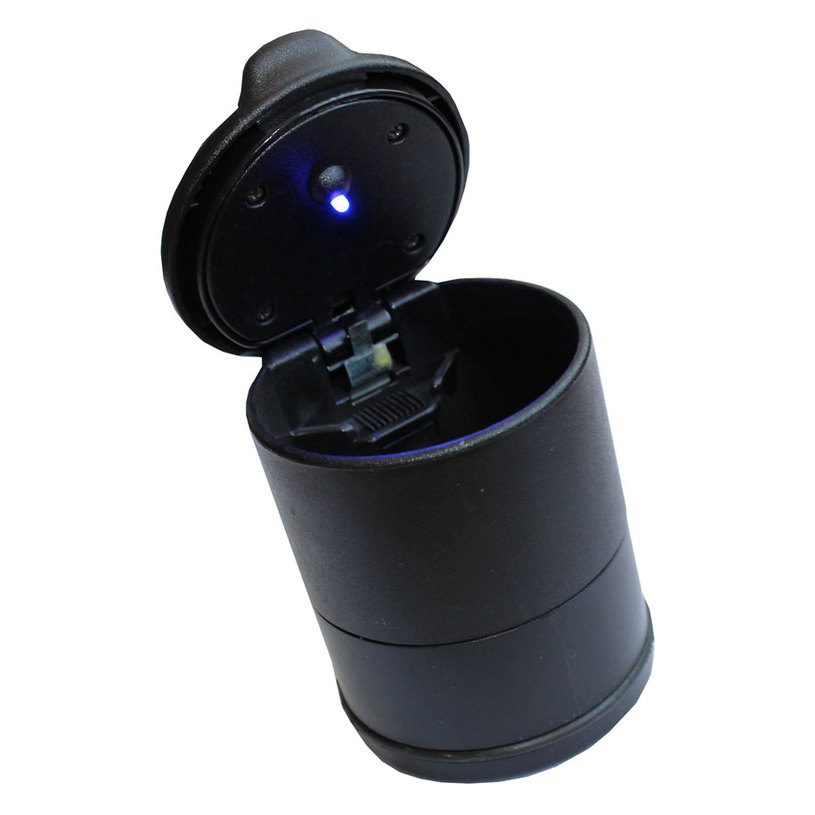 ПЕПЕЛНИК ЗА КОЛА С LED ОСВ. ПЕПЕЛНИК ЗА КОЛА С LED ОСВ.